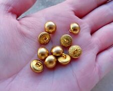 LOT de 10 boutons militaires GRELOTS "T.W & W Paris" D=10 mm  FRANCE