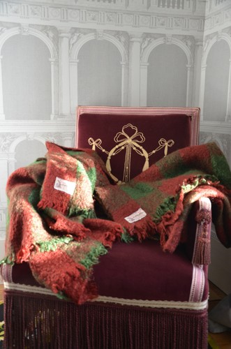 Paire plaids ecossais glen - de,