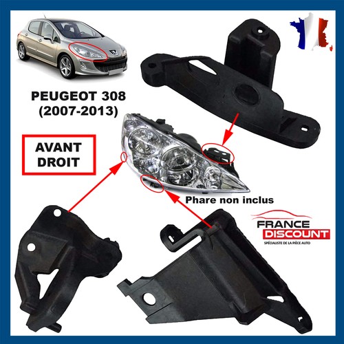 Patte fixation phare avant - de,