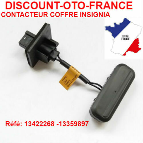 Bouton interrupteur coffre