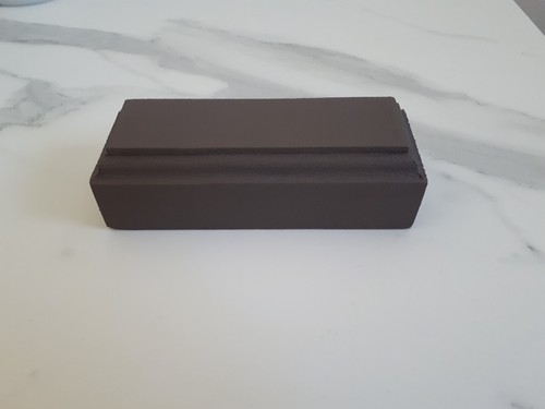 Socle bois peint gris - en, en