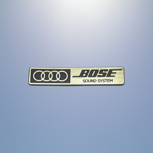 Bose sound system - bose, badge