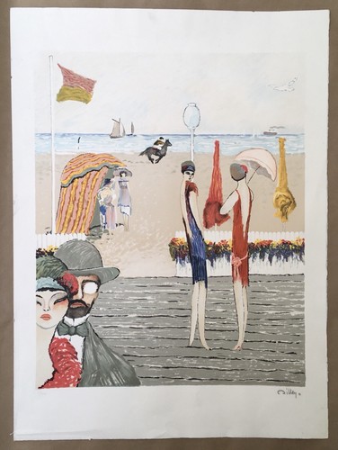Lithographie originale ramon - lithographie,