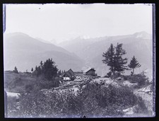 Ancienne photo plaque de verre