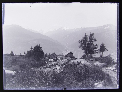 Ancienne photo plaque - de, verre