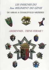 Livre: Les insignes du 3° Régiment du Génie. Document de 110 pages.