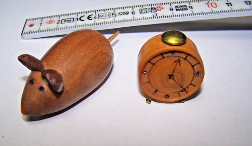 Souris miniature reveil - +,