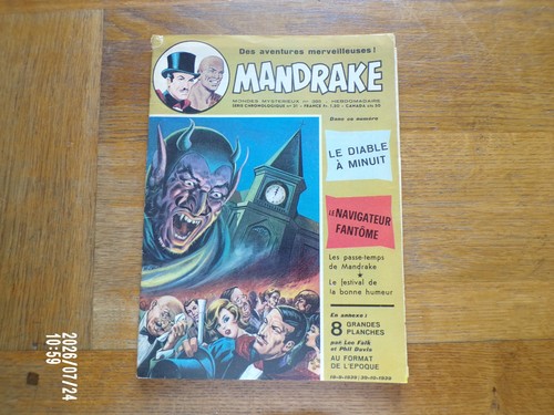 Mandrake magicien 385 - mandrake, le