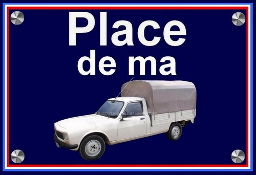 Plaque place ma - place, de