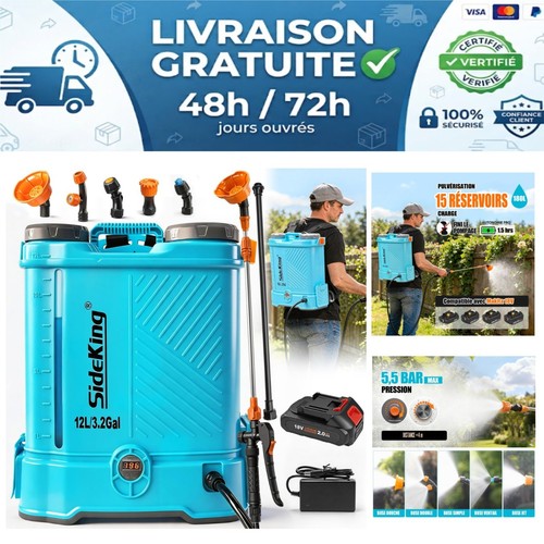 Pulvérisateur dos 12l - à,