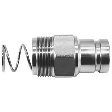 Raccord rapide mâle hydraulique face plate 3/8 pouces pour chargeuses Bobcat 72