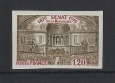 1ER CHOIX! SUPERBE TIMBRE NON DENTELE NEUF LUXE N** Y&T N°1843 SENAT C/15€