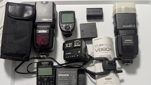 Lot godox v860ii flash - v860ii, c