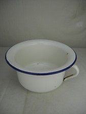 ancien pot chambre émaillé