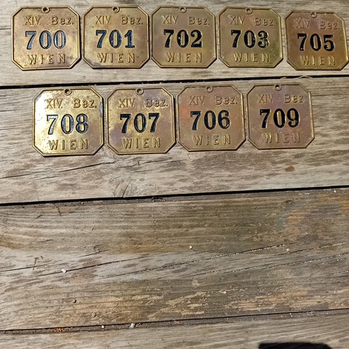 Lot plaques industrielles - 9,