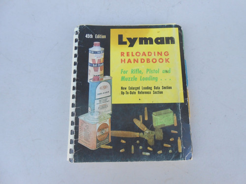 1970 lyman reloading handbook - lyman,