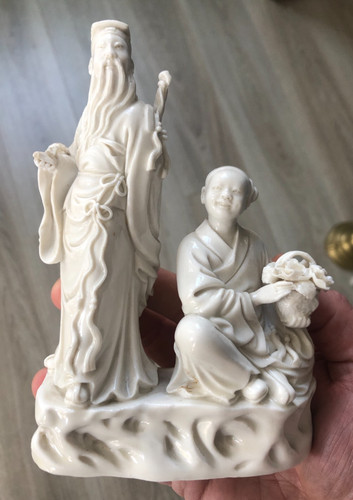 Ancien groupe porcelaine - groupe,