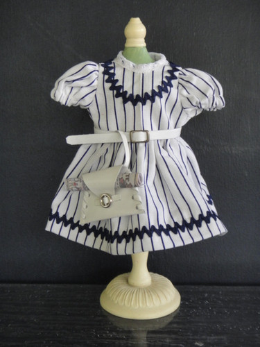 Robe coton rayée pour - rayée,