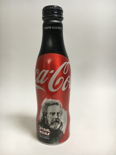 Bouteille coca cola zero alu - bouteille,