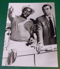 Photo James Bond Sean Connery John Kitzmiller  17,7x24cm  7x9,5