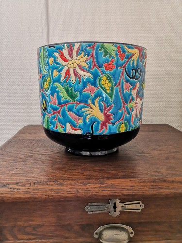 Grand cache pot ancien - , (20cm)