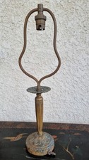 pied de lampe bronze et