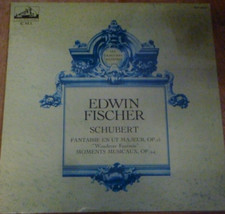 EDWIN FISCHER / SCHUBERT  wanderer fantasie - moments musicaux / VSM OVD 49235