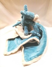 ⭐⭐⭐ Doudou  NOUKIES ANE PACO turquoise,écru, poudre D'étoiles et son Plaid