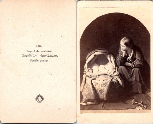 Tableau femme regardant un - de,