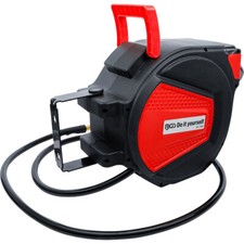 ENROULEUR GROS DEBIT 12mm DEVIDOIR AUTOMATIQUE BGS 12+2METRES TUYAU AIR COMPRIM