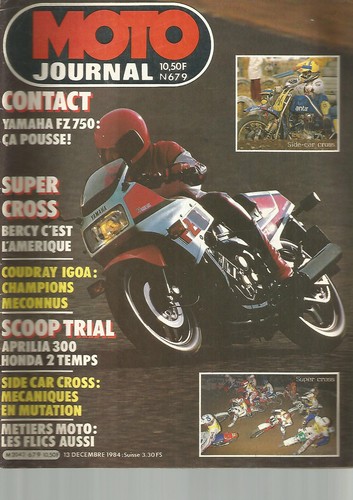 Moto journal 679 yam - moto, fz