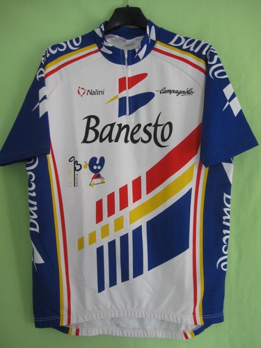 Maillot cycliste banesto - maillot,