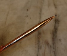 STYLO PORTE-MINES WATERMAN PL. OR - FINITION A PANS COUPES - ANNEES 1970 - RARE