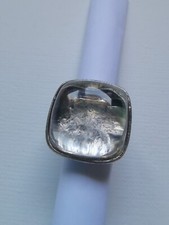 Bague vintage signée Métal