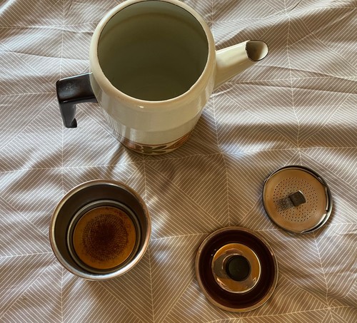 Ancienne cafetière tôle - ancienne, en