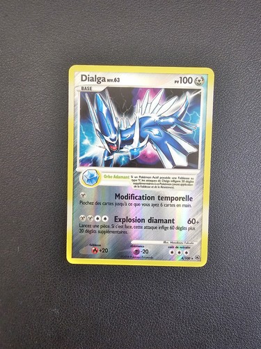 Carte pokémon dialga 100 - pokémon,