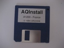 disquette Aqinstall a1200  amiga