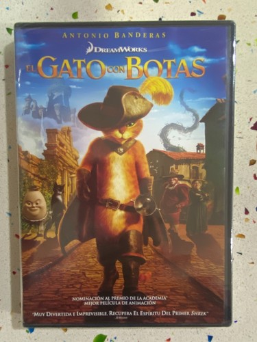 Chat avec bottes dvd neuf - chat,
