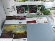 Lot de publicité de presse Advertising Werbung FIAT 125 124 sport SOMECA L