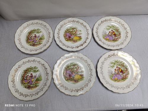 Ancienne assiette porcelaine - assiette,