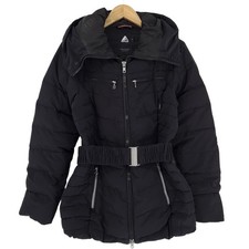 Doudoune Noir À Capuche