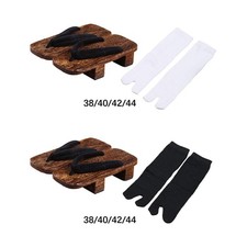 Sabots japonais en bois avec