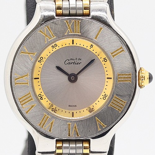 28mm cartier 1340 must - cartier,