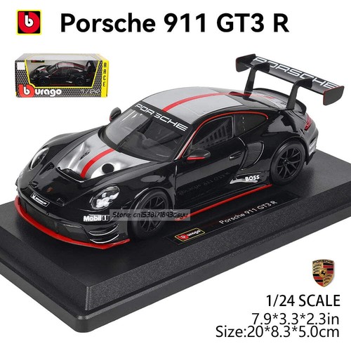Bburago black porsche 911 - bburago,