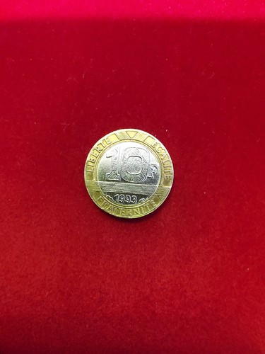 Francs 1993 bu circulé - francs,