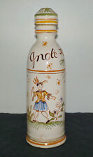 BOUTEILLE "Gnole" porcelaine