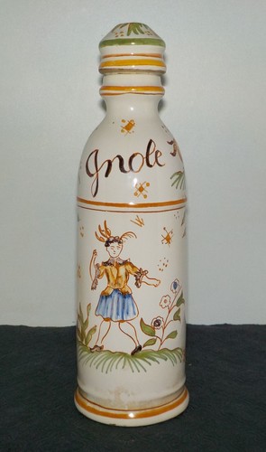 Bouteille gnole porcelaine - bouteille,