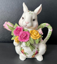 Théière lapin porcelaine