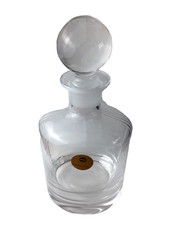 Bouteille en cristal brillant