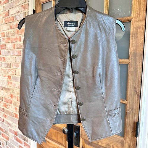 Marquis leather vest women - vest,